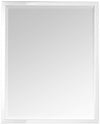 Head West Brushed Chrome Framed Bathroom Mirror - Beveled Edge Rectangle Vanity Mirror - Modern Living Room Accent and Home Decor with Vertical and Horizontal Mount - 24" x 30"