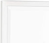 Head West Brushed Chrome Framed Bathroom Mirror - Beveled Edge Rectangle Vanity Mirror - Modern Living Room Accent and Home Decor with Vertical and Horizontal Mount - 24" x 30"
