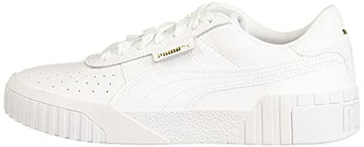 PUMA Women's CALI Sneaker, Puma White-Puma White, 9.5