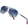 KIOYTLIK Trendy Polarized Aviator Sunglasses for Men/Women Classic Square Sunglasses, UV400 Protection Mirror Lens, Fashion Vintage
