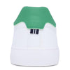 Nautica Men's Colpa Casual Lace-Up Shoe,Classic Tennis Low Top Loafer, Fashion Sneaker-White Green 2 Size-9.5