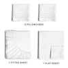 Queen Size 4 Piece Set - Comfy Breathable & Cooling Sheets - Hotel Luxury Bed Sheets - Deep Pockets, Easy-Fit, Extra Soft & Wrinkle Free Sheets