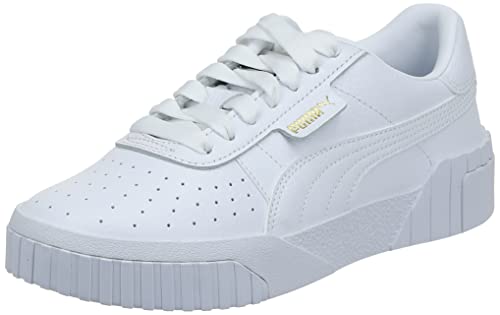 PUMA Women's CALI Sneaker, Puma White-Puma White, 9.5