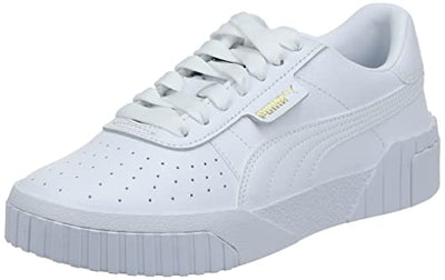 PUMA Women's CALI Sneaker, Puma White-Puma White, 9.5