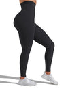 Unthewe High Waisted Butt Lifting Workout Gym Leggings for Women Buttery Soft Athletic Yoga Pants(U816-Black-L)