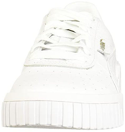 PUMA Women's CALI Sneaker, Puma White-Puma White, 9.5