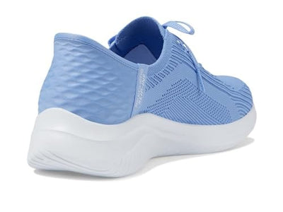 Skechers Women's Ultra Flex 3.0 BrilliantPath Sneaker, Periwinkle=PERI, 7.5