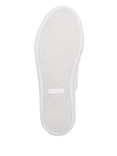 Guess Women's Loven Sneaker, White, 8