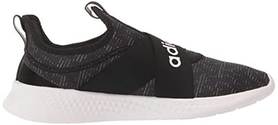 adidas Women's Puremotion Adapt Sneaker, Grey/Black/White, 9