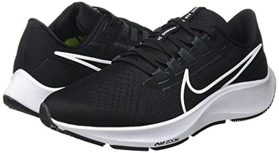 Nike Women's Running/Jogging Sneaker, Black White Anthracite Volt, 7.5 US