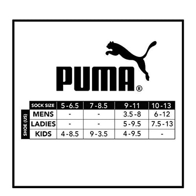 PUMA Men's 8 Pack Low Cut Socks, Steel Grey/Strong Blue, 13-15
