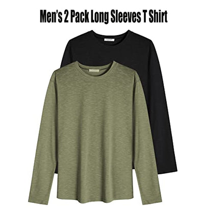 COOFANDY Men Fashion Hipster T Shirt Fit Lightweight Cotton Fall Tee Big Tall