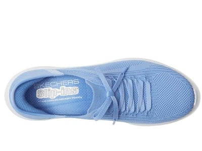 Skechers Women's Ultra Flex 3.0 BrilliantPath Sneaker, Periwinkle=PERI, 7.5