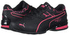 PUMA Women's TAZON 6 GRAPHIC Cross Training Sneaker, Puma Black-Nrgy Rose, 7.5