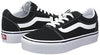 Vans Women’s Ward Platform Canvas Low-Top Sneakers, Black ((Canvas) Black/White 187), 4.5 UK