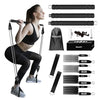 WeluvFit Pilates Bar Kit with Resistance Bands, Exercise Fitness Equipment for Women & Men, Home Gym Workouts Stainless Steel Stick Squat Yoga Pilates Flexbands Kit for Full Body Shaping