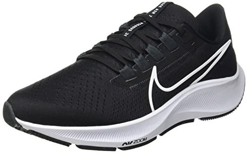 Nike Women's Running/Jogging Sneaker, Black White Anthracite Volt, 7.5 US