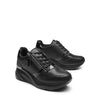DREAM PAIRS Women Wedge Sneakers Ladies High Heeld Platform Fashion Sneaker Shoes All Black Size 9.5 SDFN2374W
