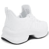 Makodax White Running Shoes for Women Mesh Breathable Sneakers Lightweight Fashion Sports Athletic Walking Shoes,White,US 5.5