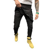 LONGBIDA Men's Denim Bib Overalls Fashion Slim Fit Jumpsuit with Pockets(Black,M)