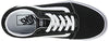 Vans Women’s Ward Platform Canvas Low-Top Sneakers, Black ((Canvas) Black/White 187), 4.5 UK
