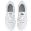 Makodax White Running Shoes for Women Mesh Breathable Sneakers Lightweight Fashion Sports Athletic Walking Shoes,White,US 5.5