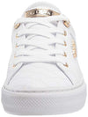 Guess Women's Loven Sneaker, White, 8