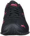 PUMA Women's TAZON 6 GRAPHIC Cross Training Sneaker, Puma Black-Nrgy Rose, 7.5