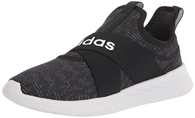 adidas Women's Puremotion Adapt Sneaker, Grey/Black/White, 9