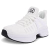 Makodax White Running Shoes for Women Mesh Breathable Sneakers Lightweight Fashion Sports Athletic Walking Shoes,White,US 5.5