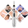 Electronic Acupuncture Pen, Electric Meridians Laser Pen Massager Relief Pain Tool