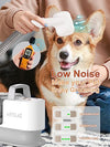 Anyglad Low Noise Dog Grooming Kit, Dog Grooming Clipper & Vacuum, Pet Grooming Kit with 6 Proven Grooming Tool, Dog Vacuum Brush for Shedding Grooming