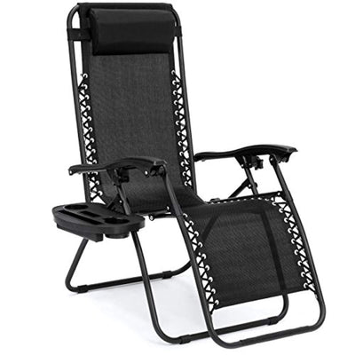 Best Choice Products Set of 2 Adjustable Zero Gravity Lounge Chair