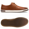 Jousen Men's Casual Shoes Memory Foam Mens Fashion Sneakers 3 Eyelets Business Dress Sneaker (A81Q06 Yellow Brown 9.5)
