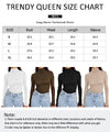 Trendy Queen Fall Fashion 2023 Womens Long Sleeve Outfits High Neck Mock Turtleneck Stretch Tight Lightweight Trendy Basic Layering Slim Fit Soft Thermal Underwear Shirts Beige