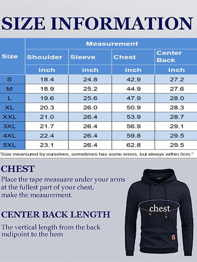 COOFANDY Mens Fashion Hoodies Sweatshirt Casual Long Sleeve Hooded Sweaters Pullover Winter Clothes for Men Dark Gray