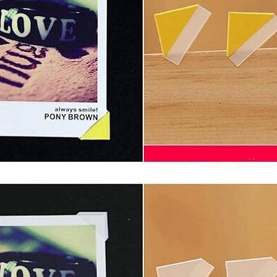 Scrapbook Corner Sticker PVC Colorful Paper