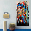 Modern Wall Art Prints Native American Indian Girl