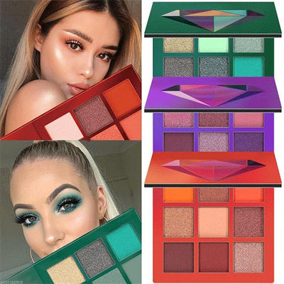 CmaaDu Glitter Eyeshadow Makeup Pallete Matte