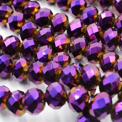 3*4mm 145pcs Rondelle Austria Faceted Crystal Glass Beads