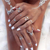 FAMSHIN 15Pcs/ Fashion Vintage Ring Set