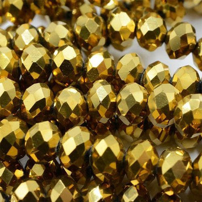 3*4mm 145pcs Rondelle Austria Faceted Crystal Glass Beads
