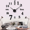 Wall Clock 3d DIY Acrylic EVA Silent Quartz