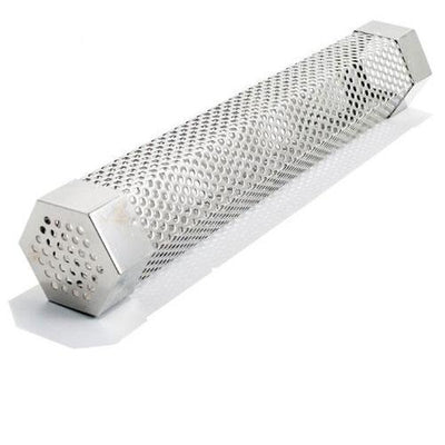 Round Meat Stainless Steel Steak Tube Knife Smoker