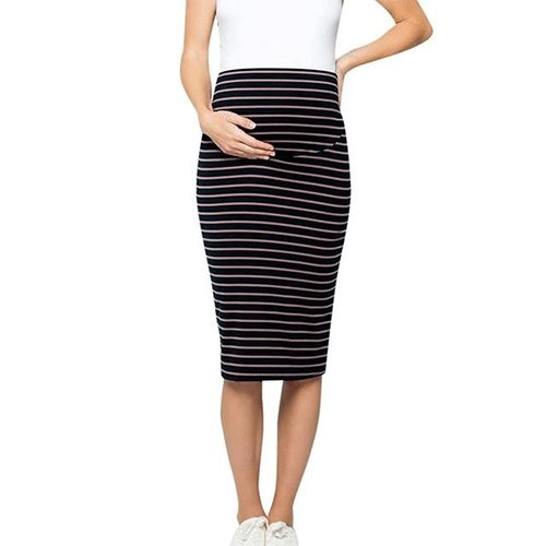 Fashion Women Maternity Skirt Cotton Blends