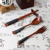Chopsticks Environmentally Portable Wooden Cutlery Sets