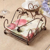 European-Style Lron Paper Towel Rack Dining Room Storage