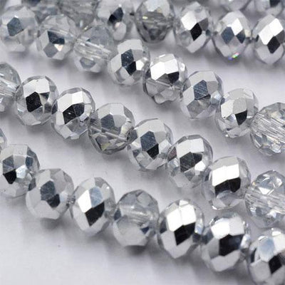 3*4mm 145pcs Rondelle Austria Faceted Crystal Glass Beads