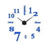 Wall Clock 3d DIY Acrylic EVA Silent Quartz