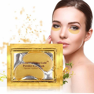 Eye Mask Gold Crystal Collagen Anti-Puffiness Dark Circles